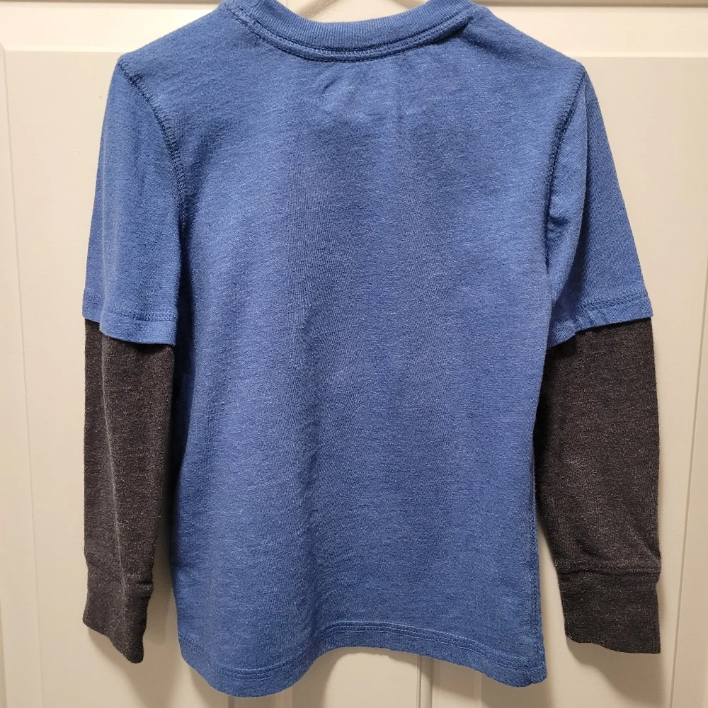 Superman long sleeve shirt - 4T